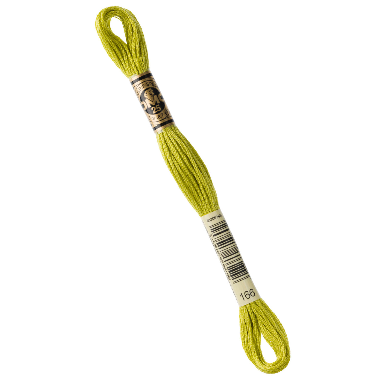 DMC Embroidery Floss - 166 Medium Light Moss Green Primary Image