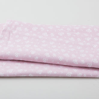 Petite Buds Flannel - Pink 2 Yard Cut