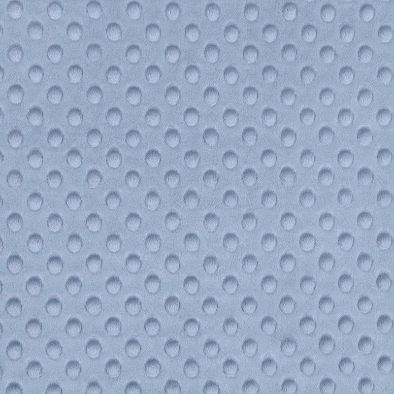 Cuddle® Embossed - Dimple Dusty Blue Minky Yardage