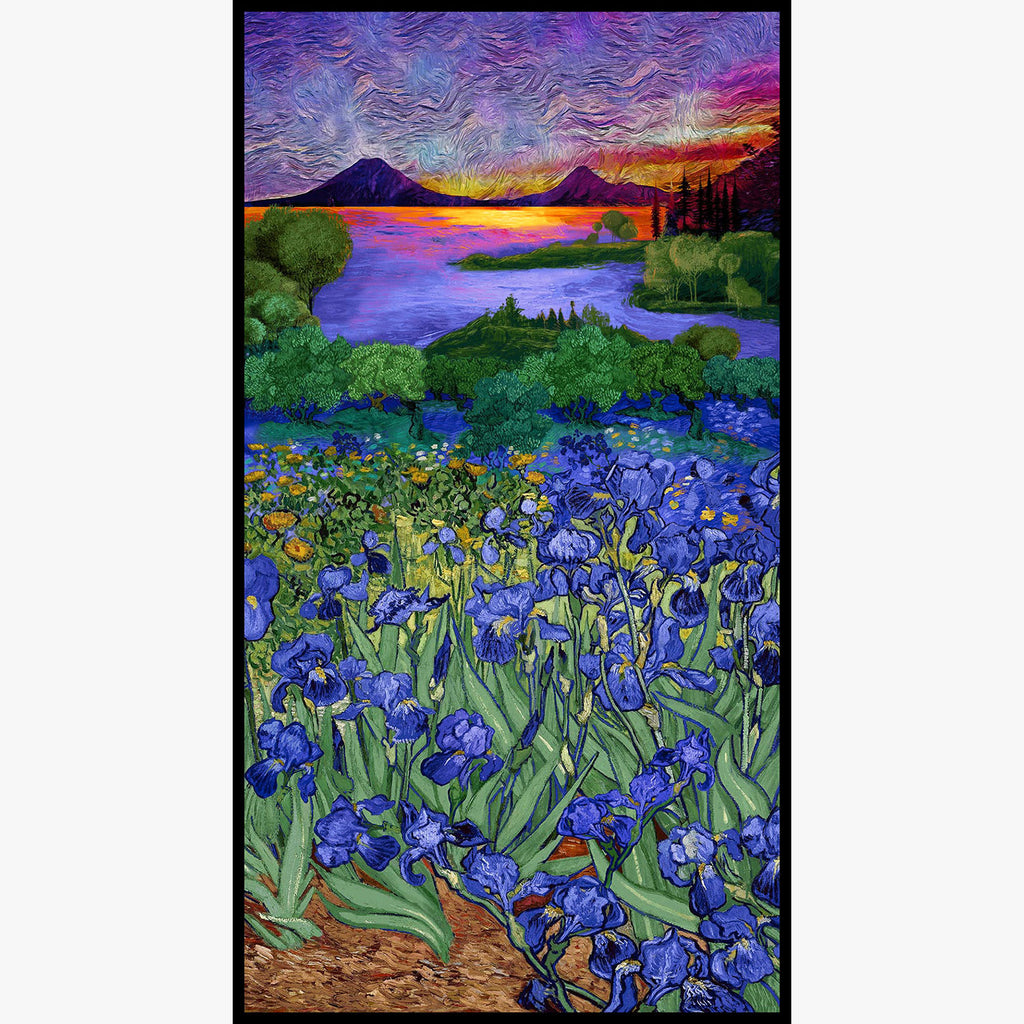 Wild Iris - Landscape Multi Panel Primary Image