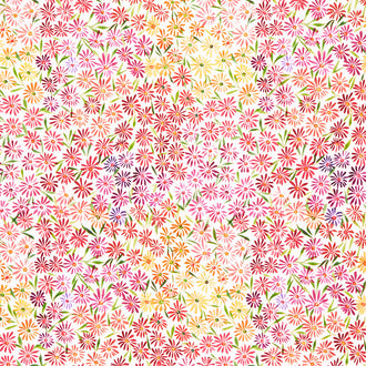 Eufloria - Kaleidobloom Blush Yardage