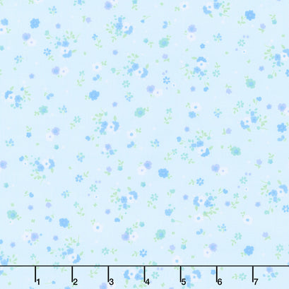 Sleepovers - Pajamas Blue Yardage