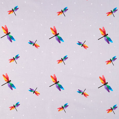 Imagine - Dragonfly Flight Gray Yardage
