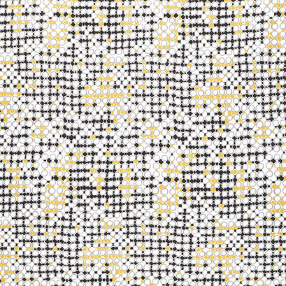Ups a Daisy - Silver Sequins Multi Yardage