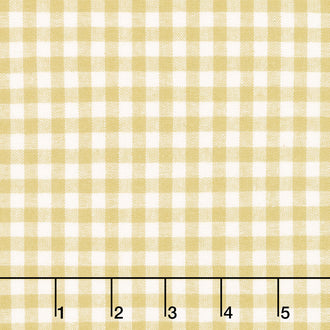 Essex Yarn Dyed Classic Wovens - Gingham Mustard Yardage