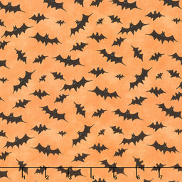 The Boo Crew - Bats Toss Orange Yardage Primary Image