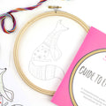 Fox Embroidery Kit Alternative View #1