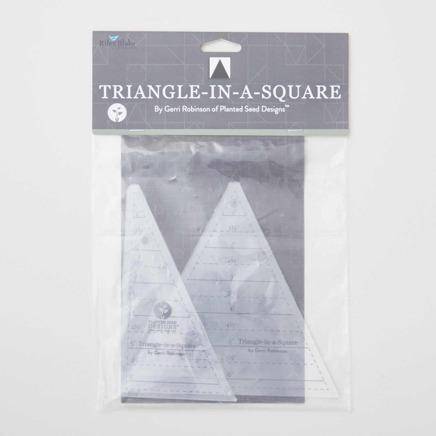 Triangle-In-A-Square Ruler Set Alternative View #1