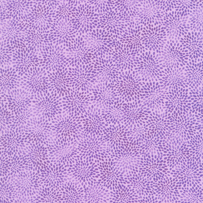 Fusions Wide - Chrysanthemums Grape 108" Wide Backing