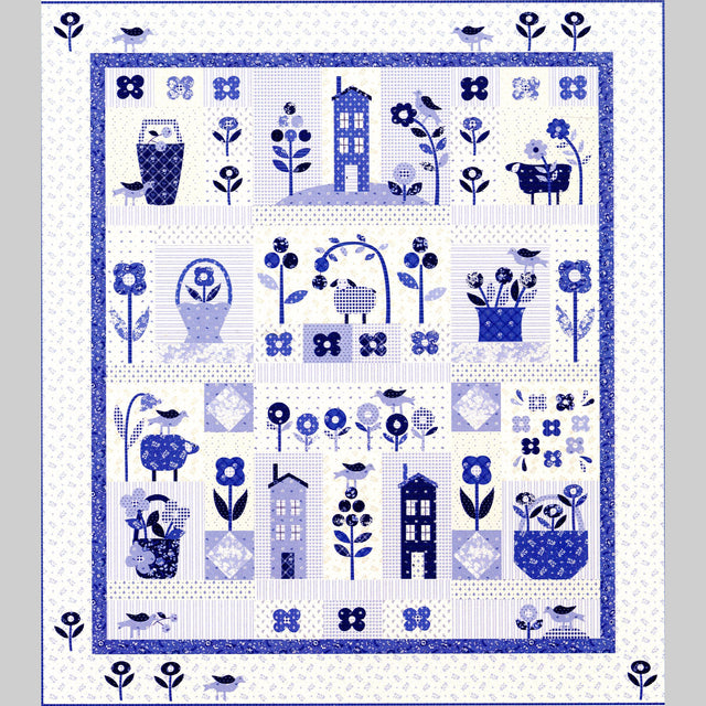 Blueberry Delight Quilt Kit Primary Image