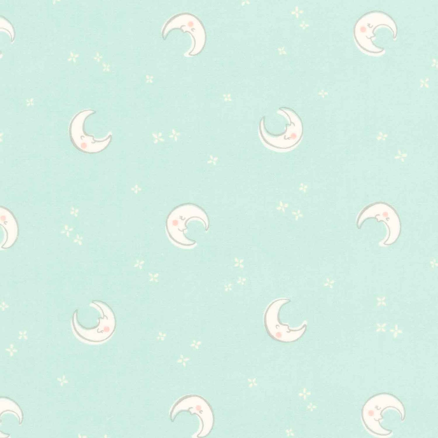 Cozy Cotton Flannels - Over the Moon Full Collection Moons Spring Yardage Primary Image