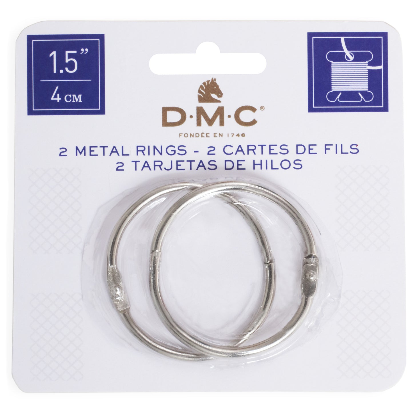 DMC Two 1-1/2" Metal Rings Primary Image