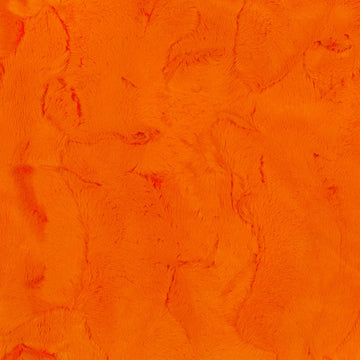 Luxe Cuddle® - Hide Tangerine Yardage Primary Image