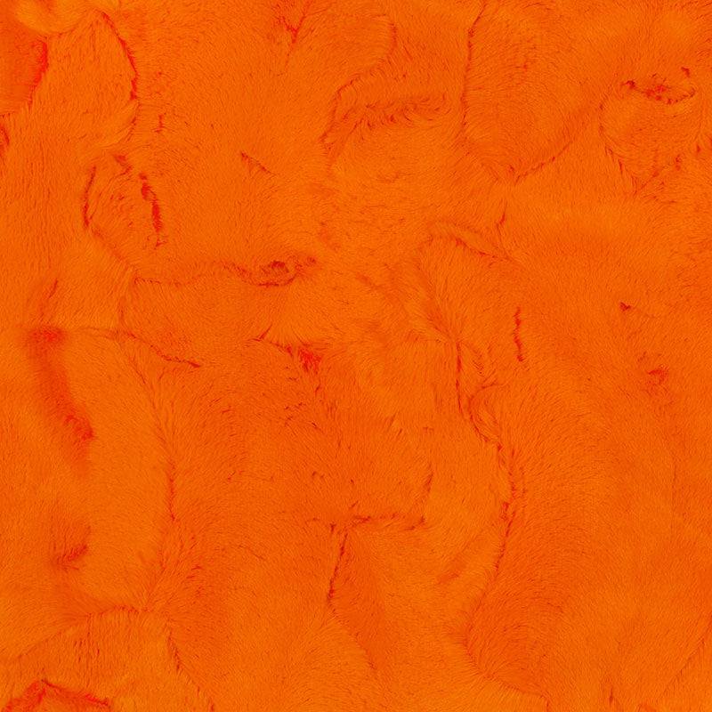 Luxe Cuddle® - Hide Tangerine Yardage Primary Image