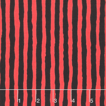 Kaffe Fassett Collective - February 2024 - Dark ColorwayComb Stripe - Rust Yardage Primary Image