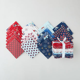 Sweet Freedom Metallic Fat Quarter Bundle