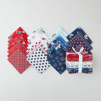 Sweet Freedom Metallic Fat Quarter Bundle
