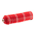 Enamoured Toweling - Large Check Red 18" Wide Yardage Alternative View #1