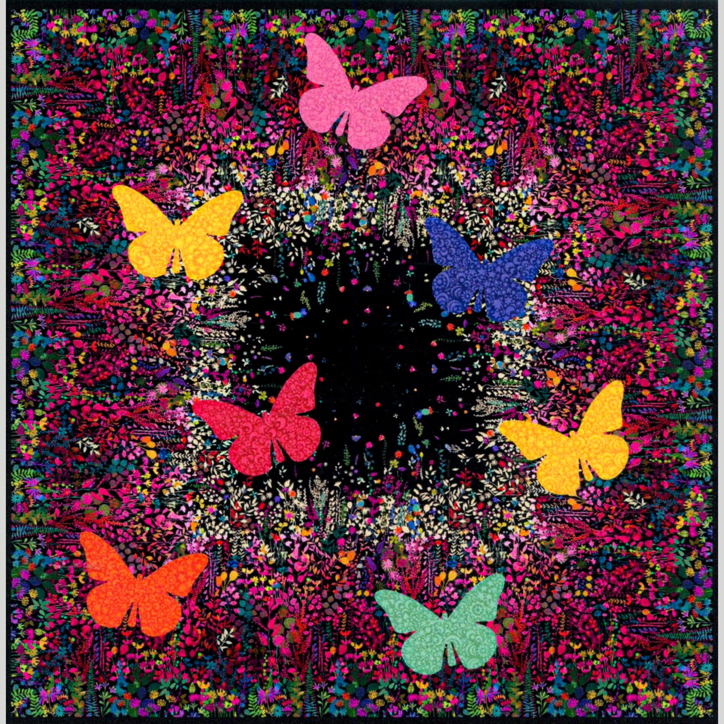 Butterfly Garden Quilt Kit Primary Image