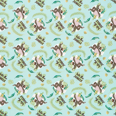 The Jungle Book - Into the Jungle Green Yardage