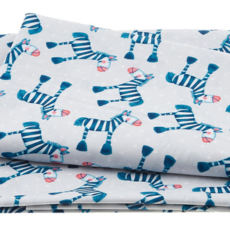 Silly Safari - Zebra Gray 2 Yard Cut