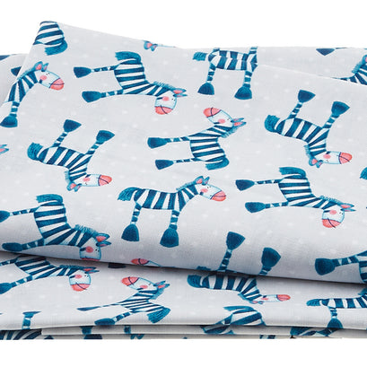 Silly Safari - Zebra Gray 2 Yard Cut