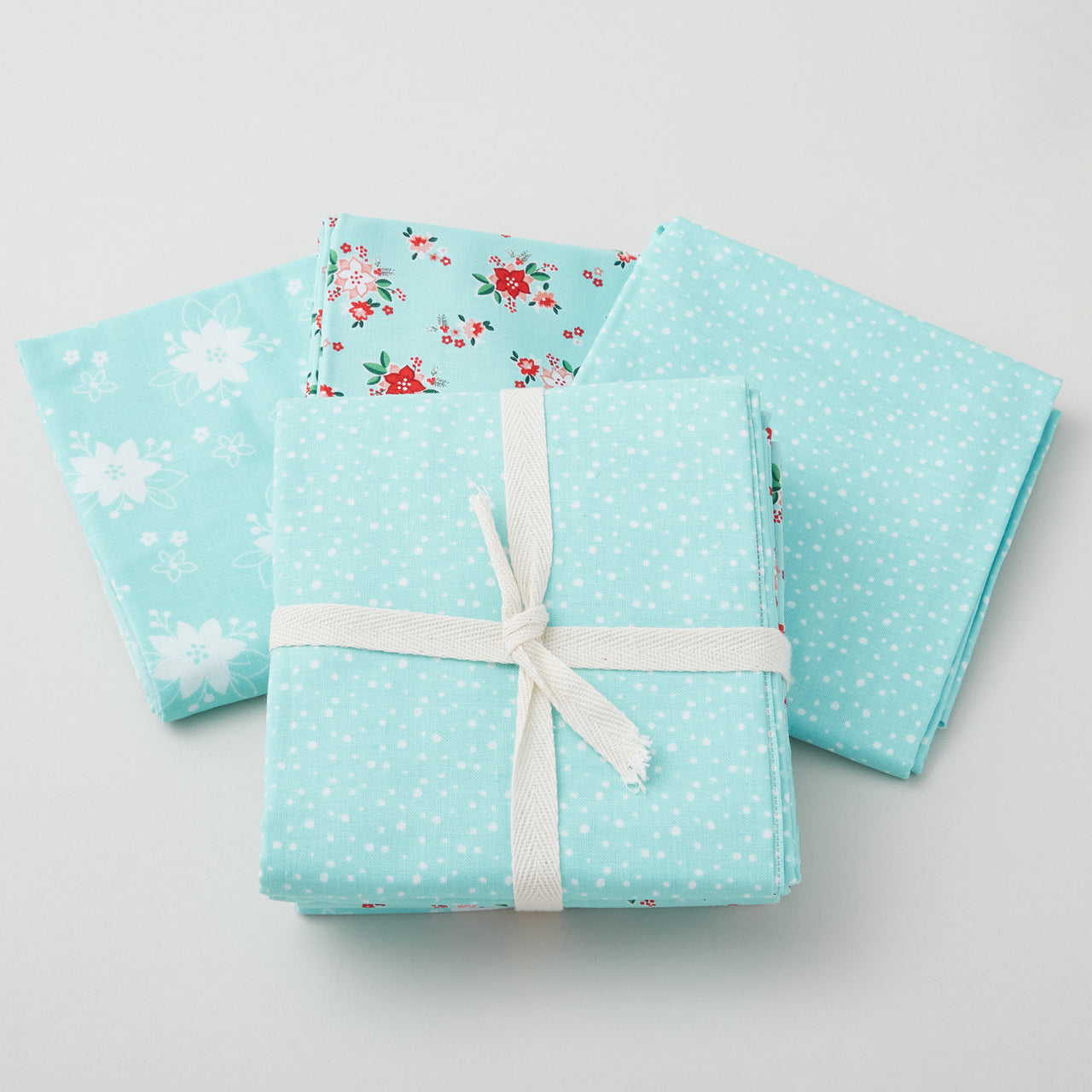 Pixie Noel Aqua Favorites 3 Piece One Yard Bundle Primary Image