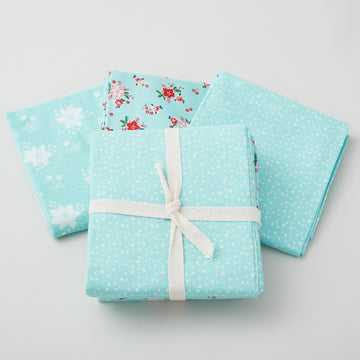 Pixie Noel Aqua Favorites 3 Piece One Yard Bundle Primary Image