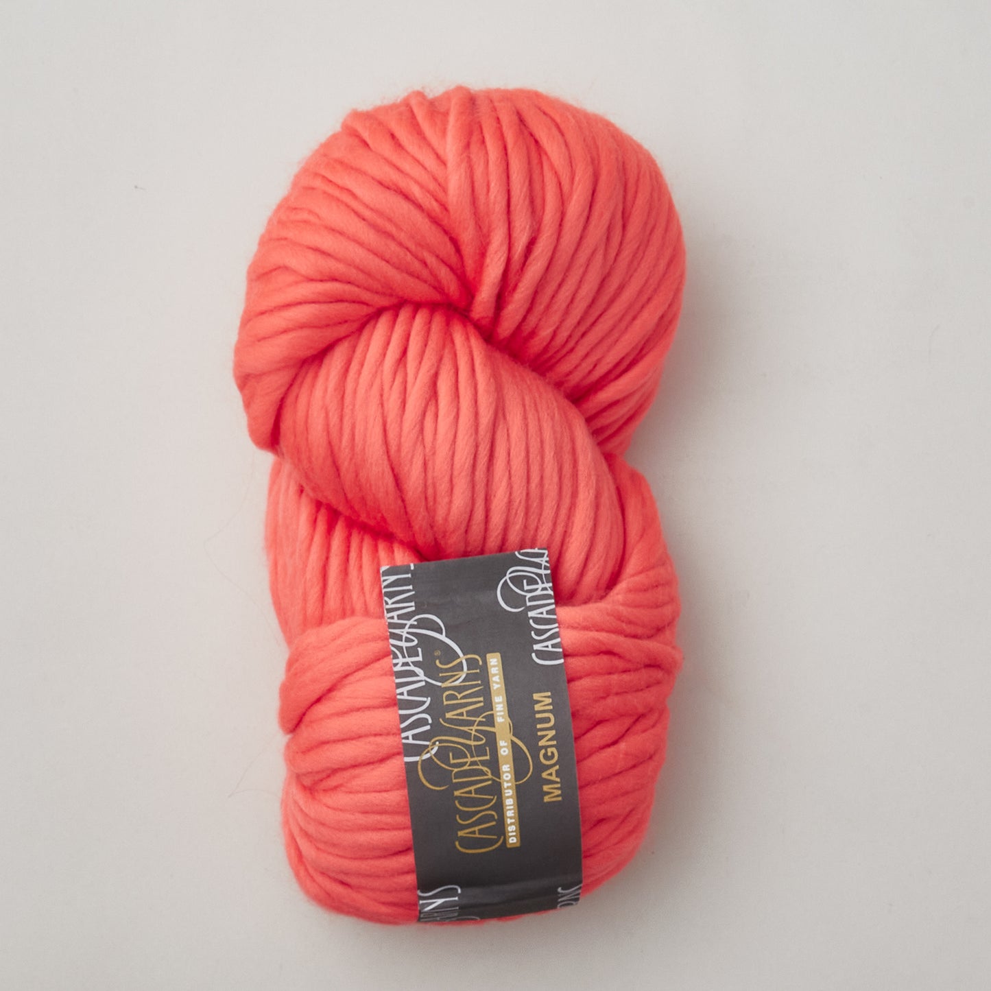 Crescent Hill Shawl Knit Kit - Living Coral Alternative View #1