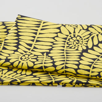 Kaffe Fassett - August 2022 Fronds Yellow 2 Yard Cut