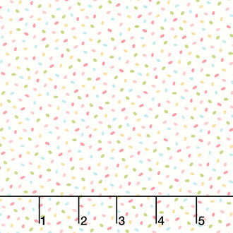 Welcome Spring - Eggs White Yardage