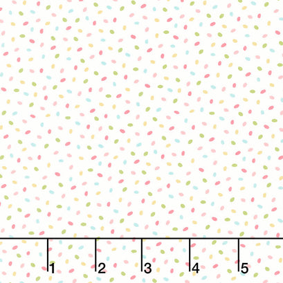 Welcome Spring - Eggs White Yardage