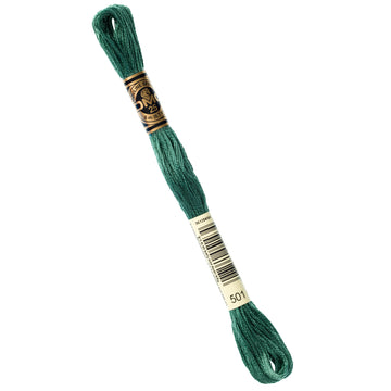 DMC Embroidery Floss - 501 Dark Blue Green Primary Image