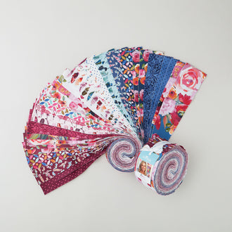 Poppies and Plumes Rolie Polie
