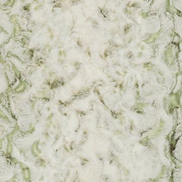Luxe Cuddle® - Snowy Owl Basil Yardage Primary Image