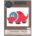 Triceratops Precut Fused Applique Pack