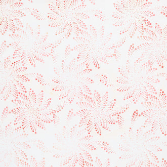 Tonga Batiks - Raspberry Parfait Floral Fireworks Raspberry Yardage
