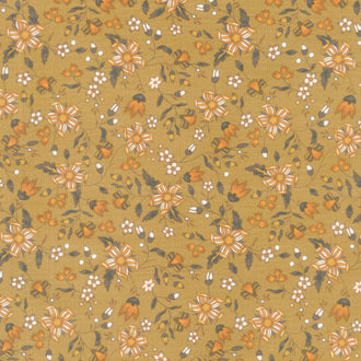 Alexandra - Vining Brass Metallic Yardage