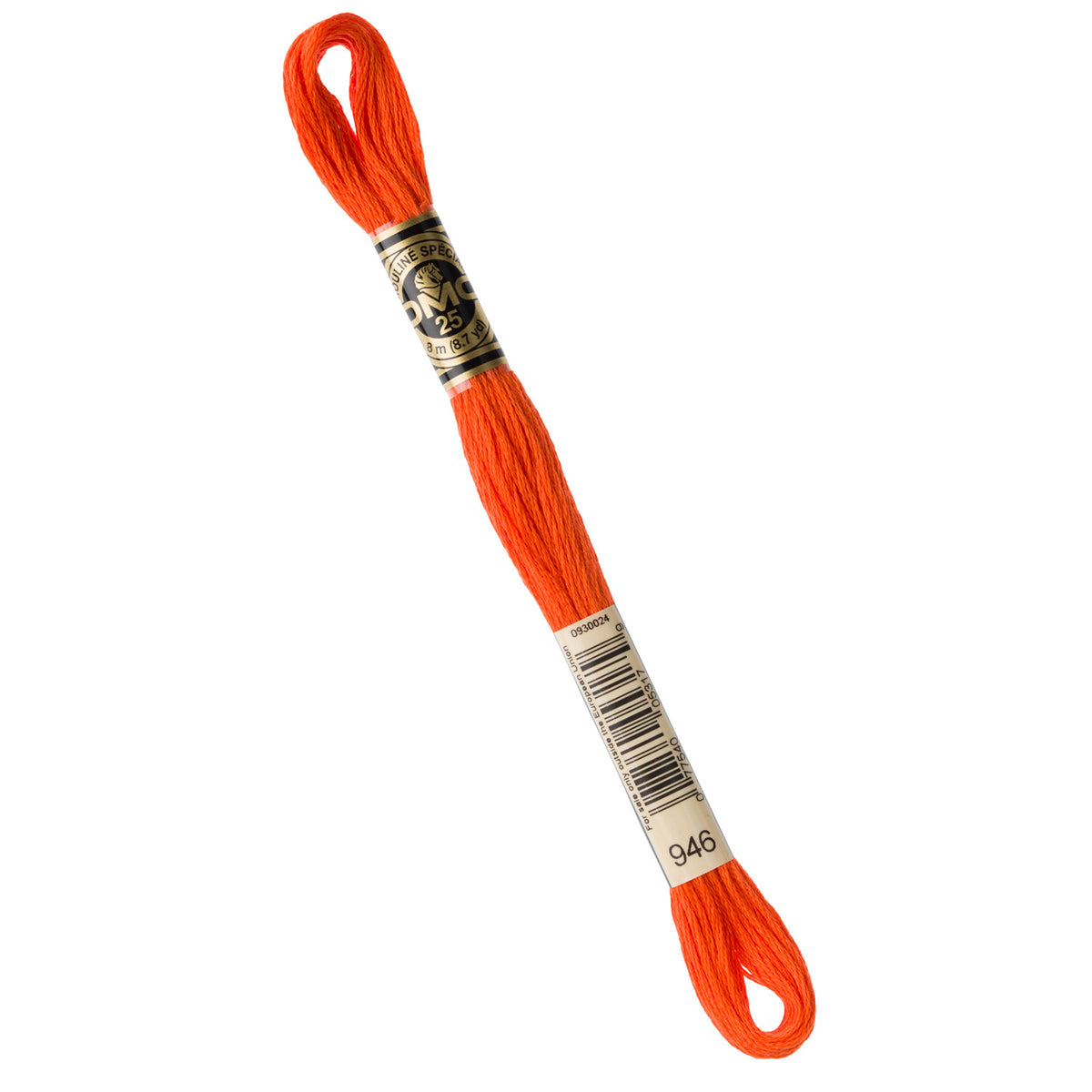 Orange Dmc Thread DMC Embroidery Floss - 946 Medium Burnt Orange