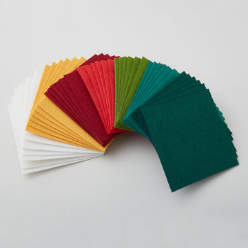 5" Felt Squares - Holiday Pack Primary Image