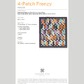 Digital Download - 4- Patch Frenzy Quilt Pattern by Missouri Star