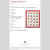 Digital Download - Vintage Blossom Quilt Pattern by Missouri Star