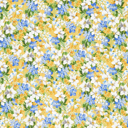 Summer Breeze 2023 - Flower Garden Yellow Yardage