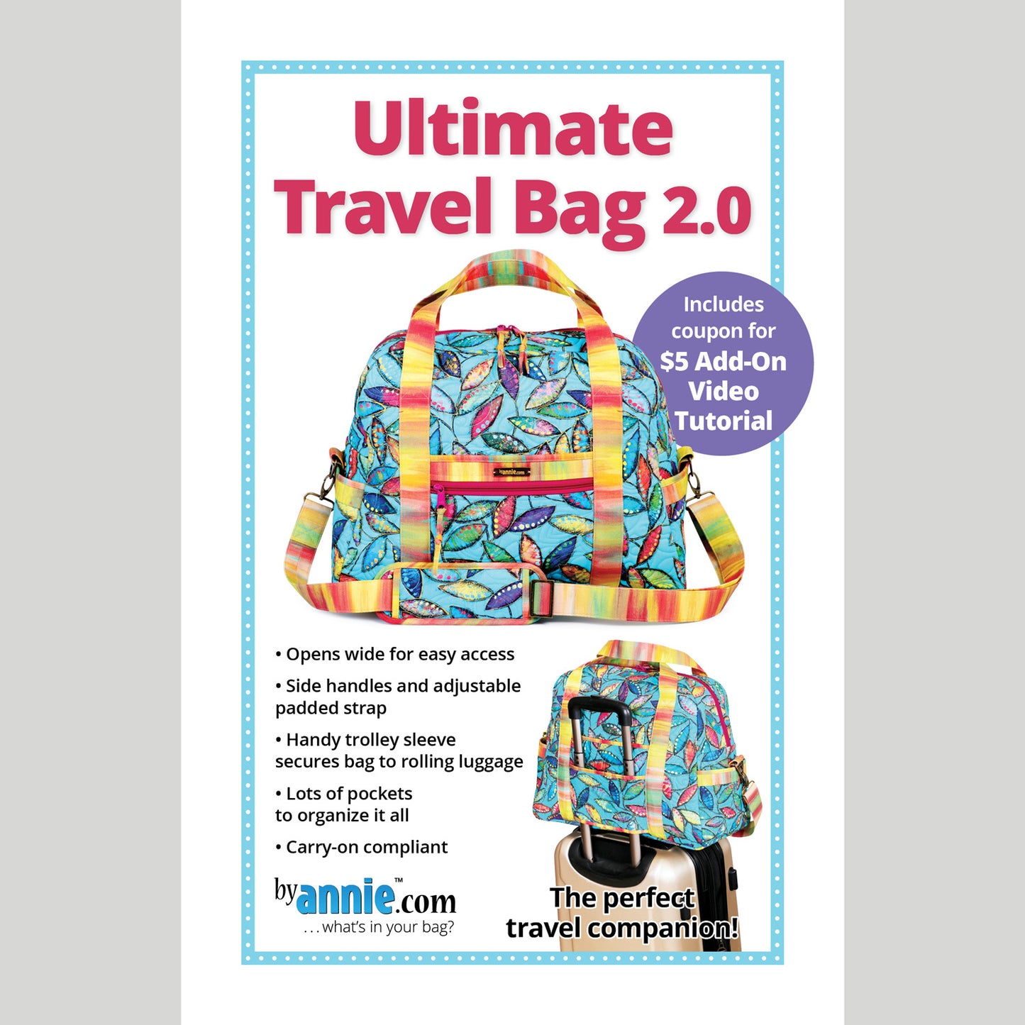 Ultimate Travel Bag 2.0 Pattern Primary Image