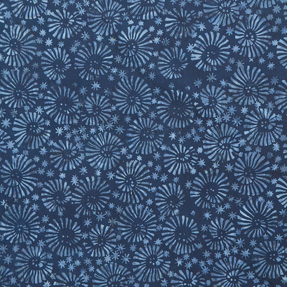 Tonga Batiks - Harbor Snazzy Swirls Harbor Yardage