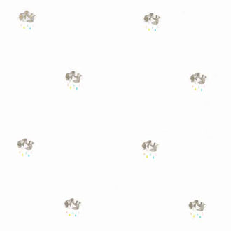 Hush Hush 2 - Cloud Cover White Yardage