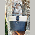 Market Tote Seat Belt Kit - Medium Twill Taupe & Grey Primary Image