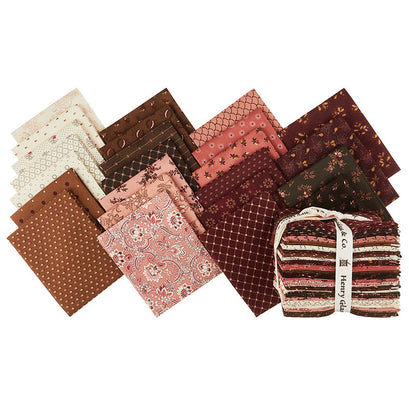 Chocolate Covered Cherries Fat Quarter Bundle