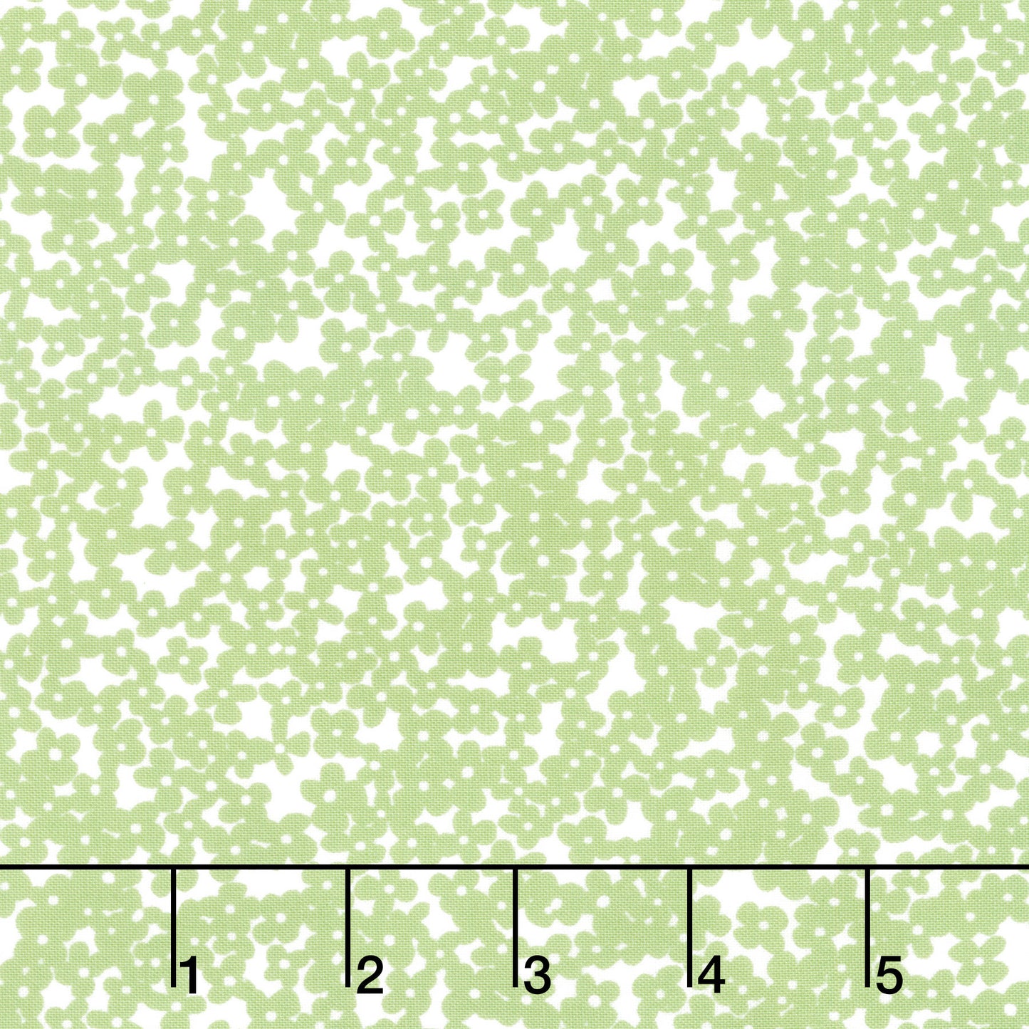 Juliette - Tiny Floral Light Green Yardage Primary Image