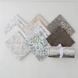 Morris & Co Parchment 10 Piece Fat Quarter Bundle